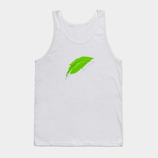 minimalist leaf design Tank Top